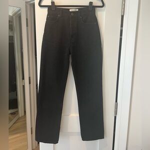 Reformation Cynthia High Rise Straight Jeans